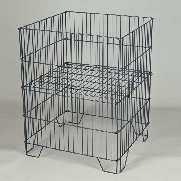 Корзина для товарів "Фокс" 600х600х800 (графіт)