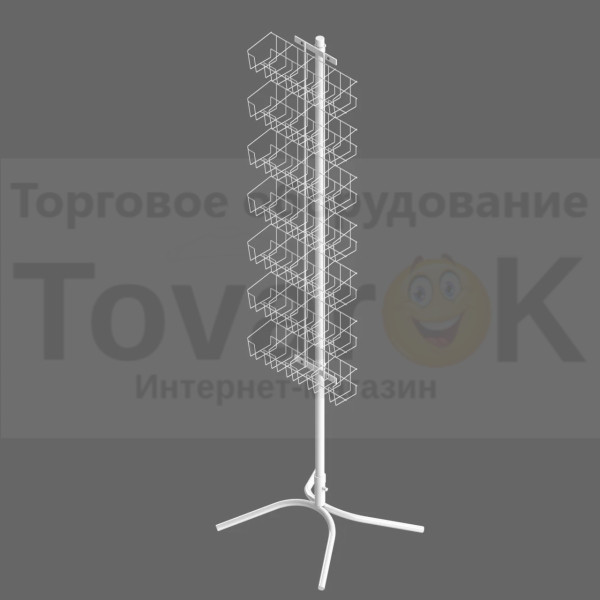 Стойка напольная под семена прямая (28 карманов)